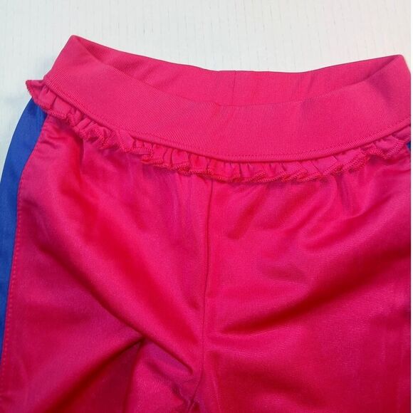 Puma Girls' New w/Tags Pink & Blue Hooded Jogging Suit Set - 6x - Picture 5 of 7